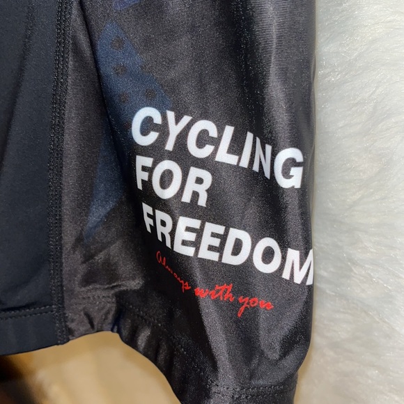 Santic Men’s Cycling Shorts Black Cycling For Freedom - Picture 2 of 8